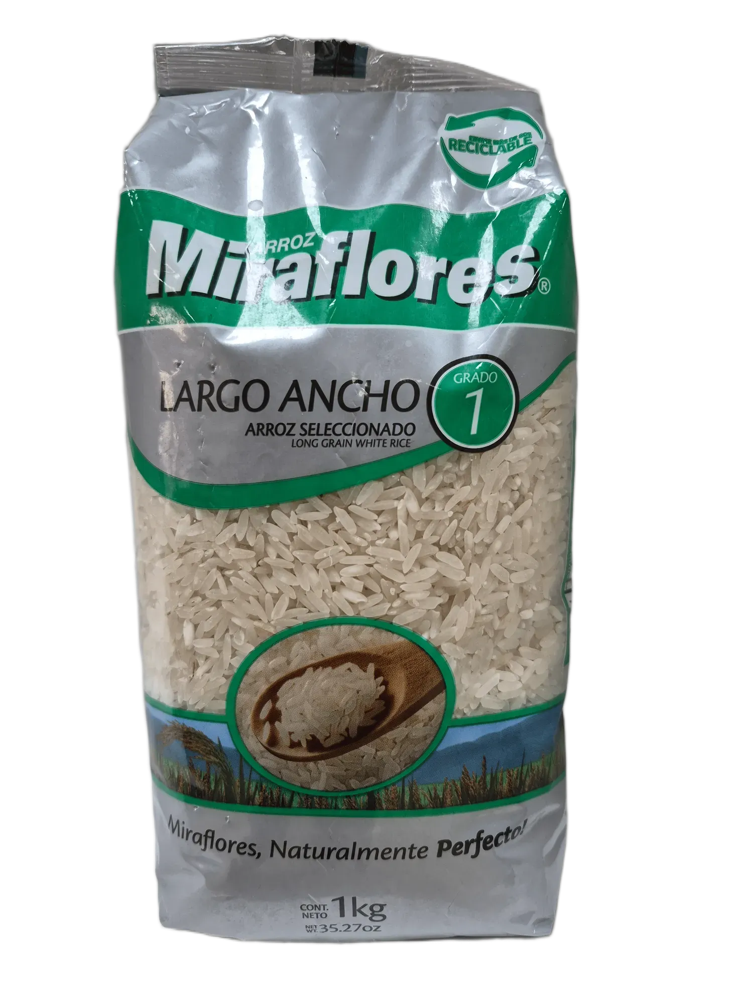 Arroz Miraflores 1 kg