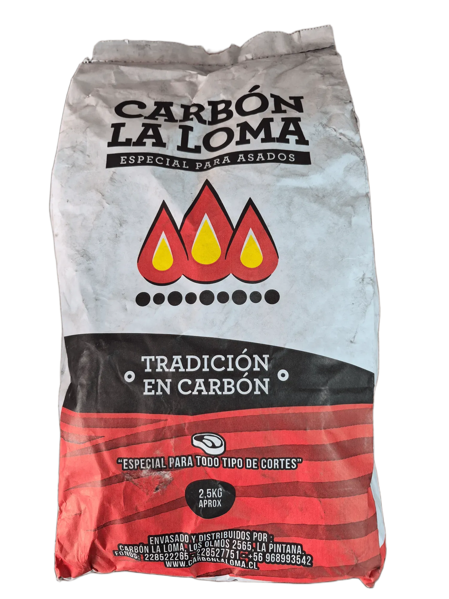 Carbon La Loma 2,5kg Aprox.