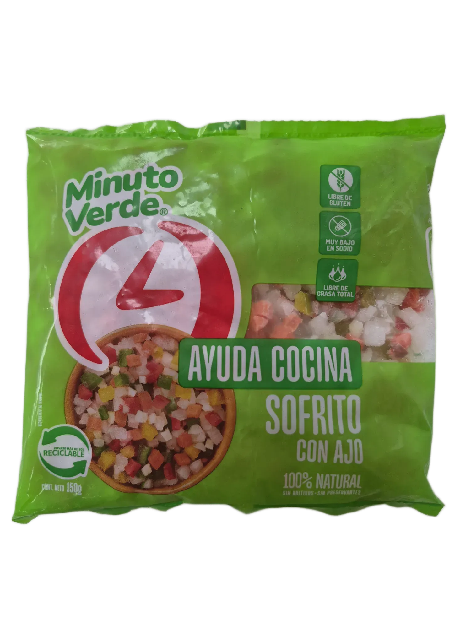 Sofrito Con Ajo Minuto Verde 150g