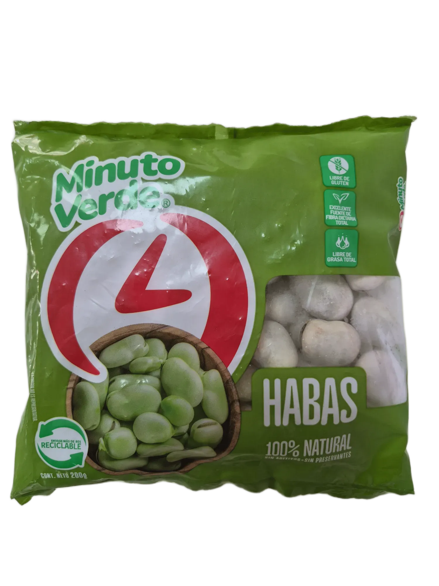 Habas Minuto Verde 200g