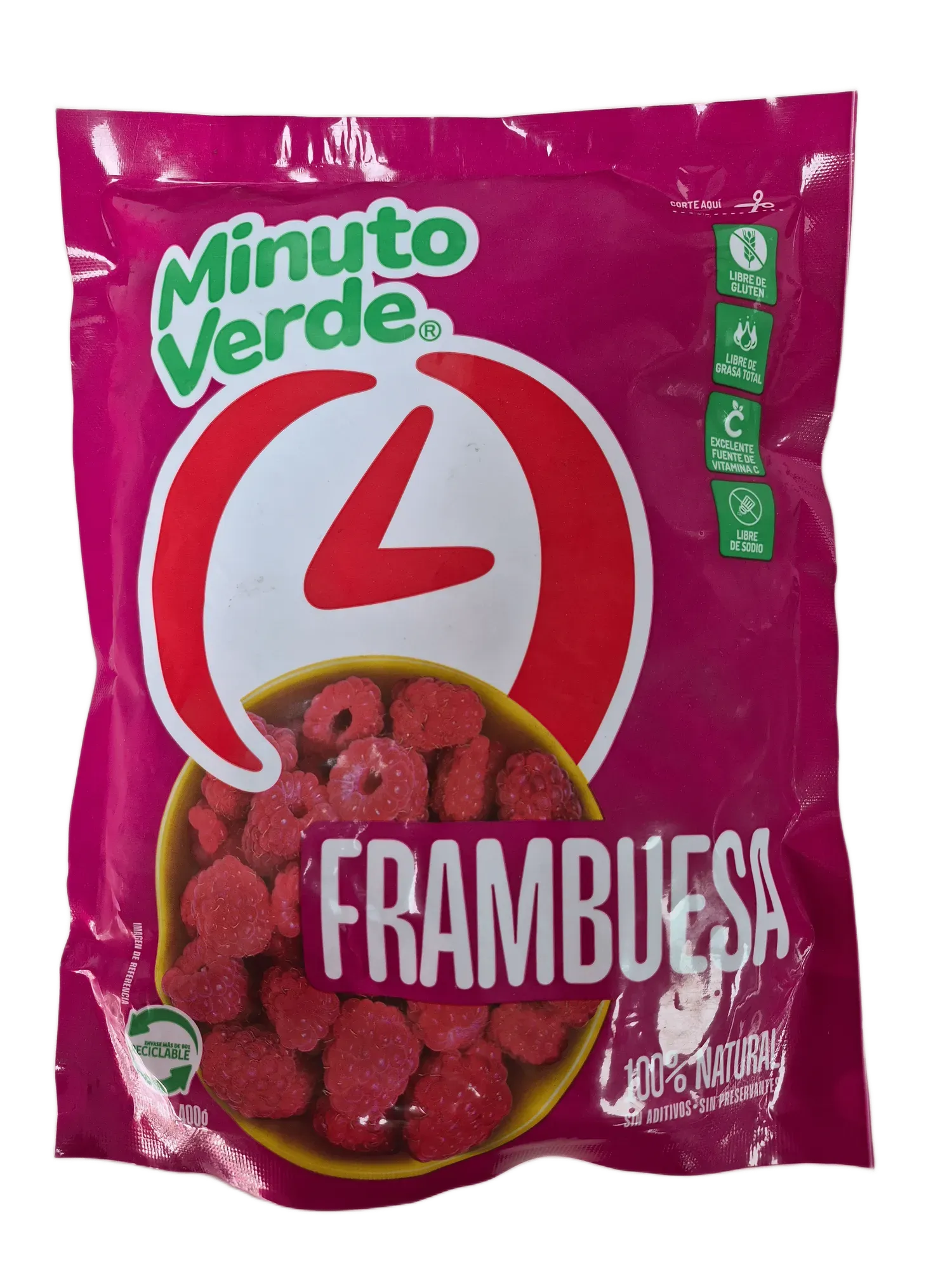 Frambueza Minuto Verde 400g