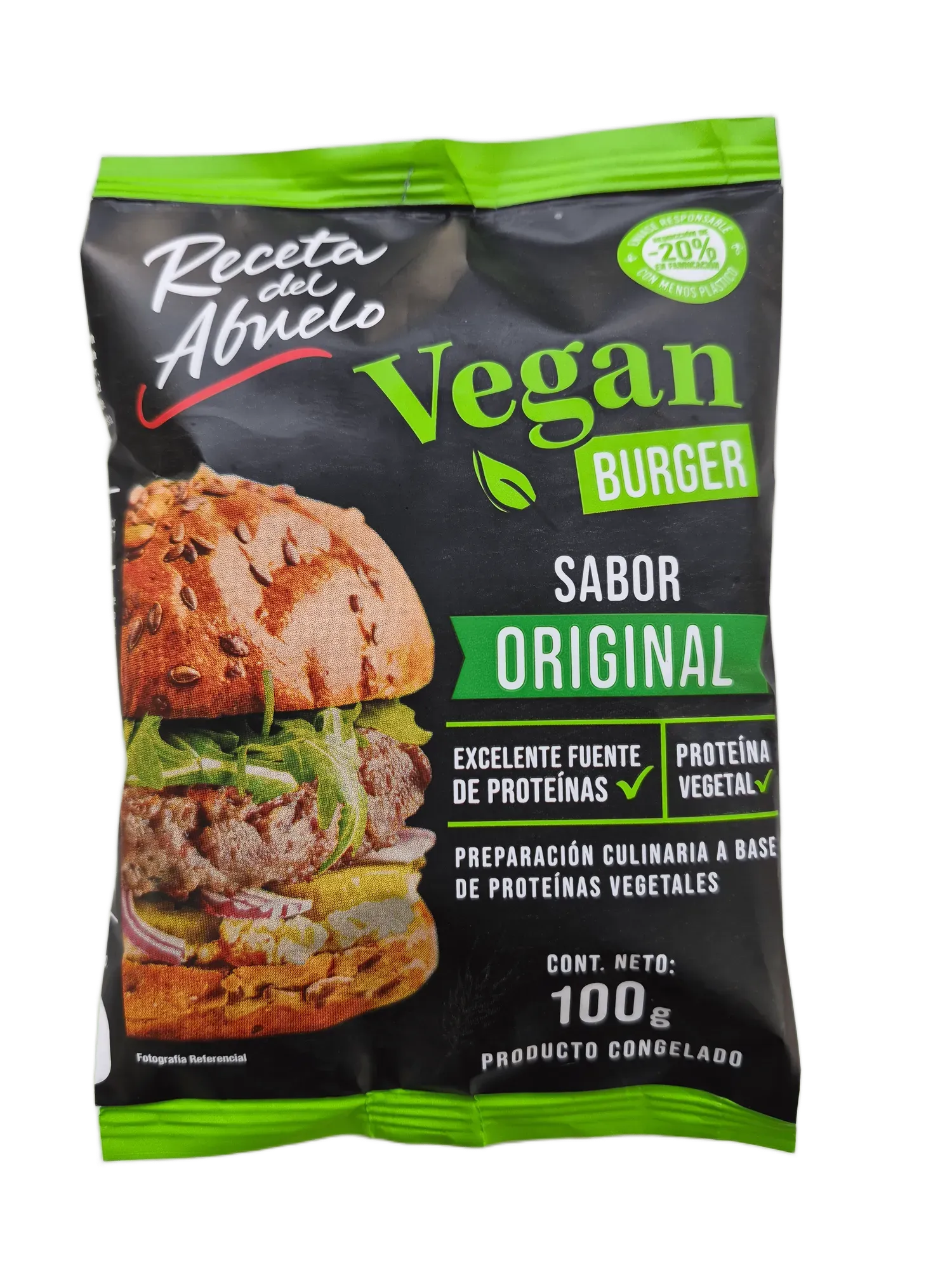 Hamburgesa Vegetal 100g