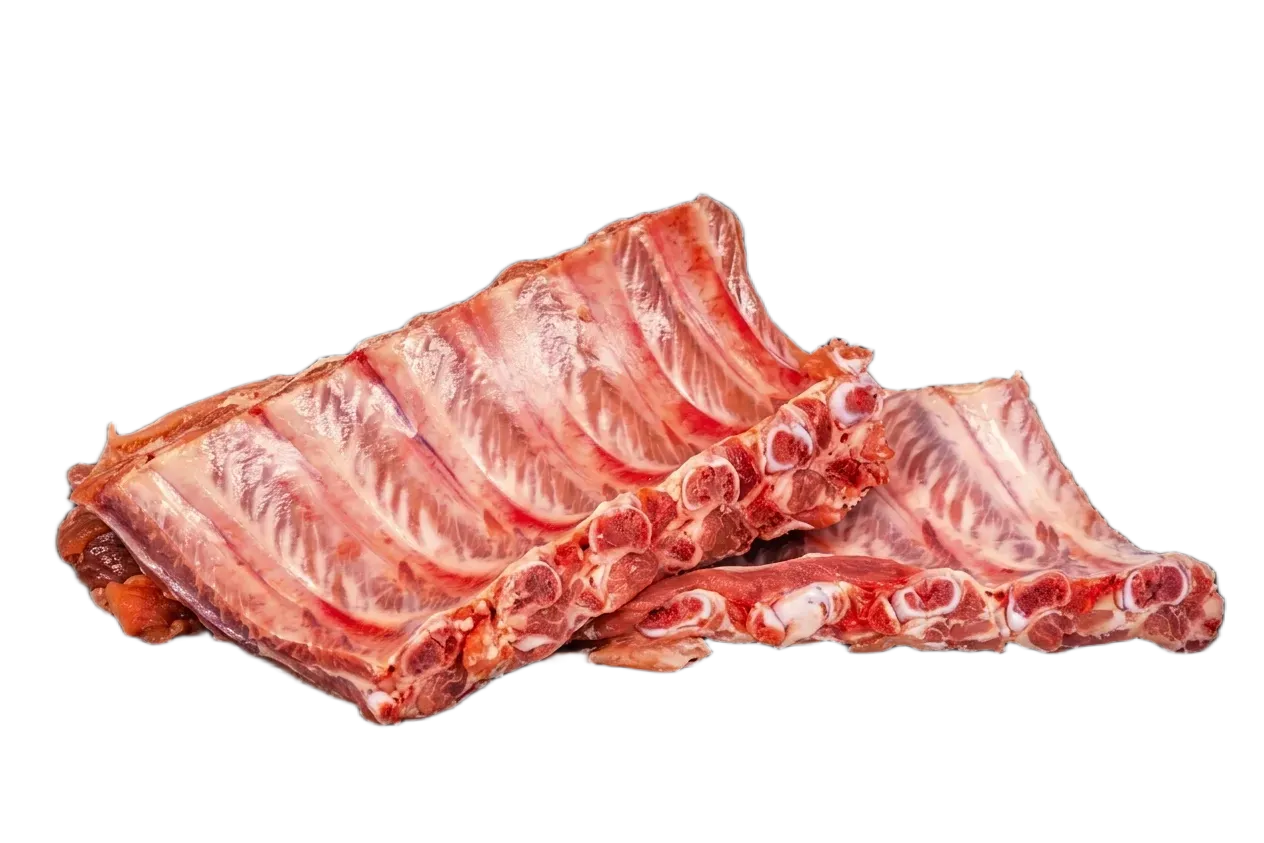 Costillar de cerdo fresco